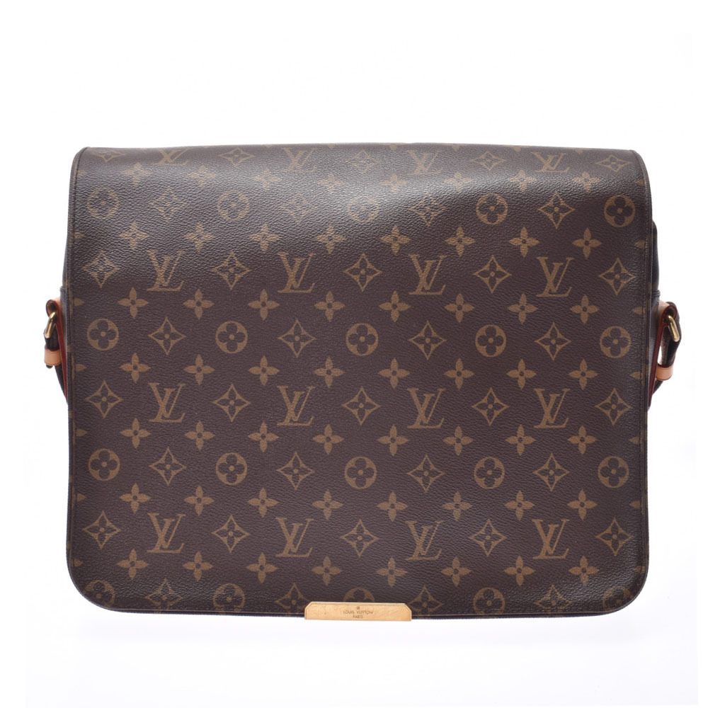 LOUIS VUITTON Monogram Valmy Brown Canvas Shoulder Bag